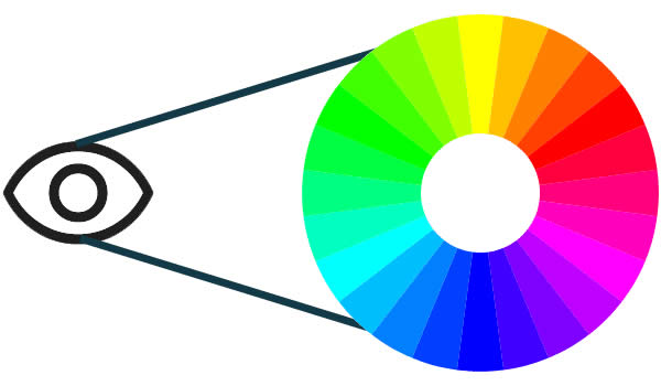 Accessibility color wheel